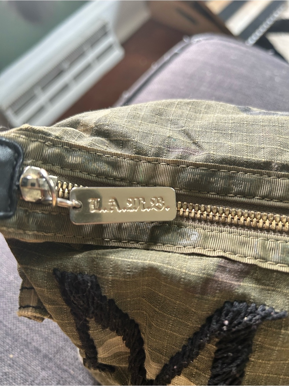 L.A.M.B. by Gwen Stefani Camo Canvas Shoulder Bag - Picture 3 of 10